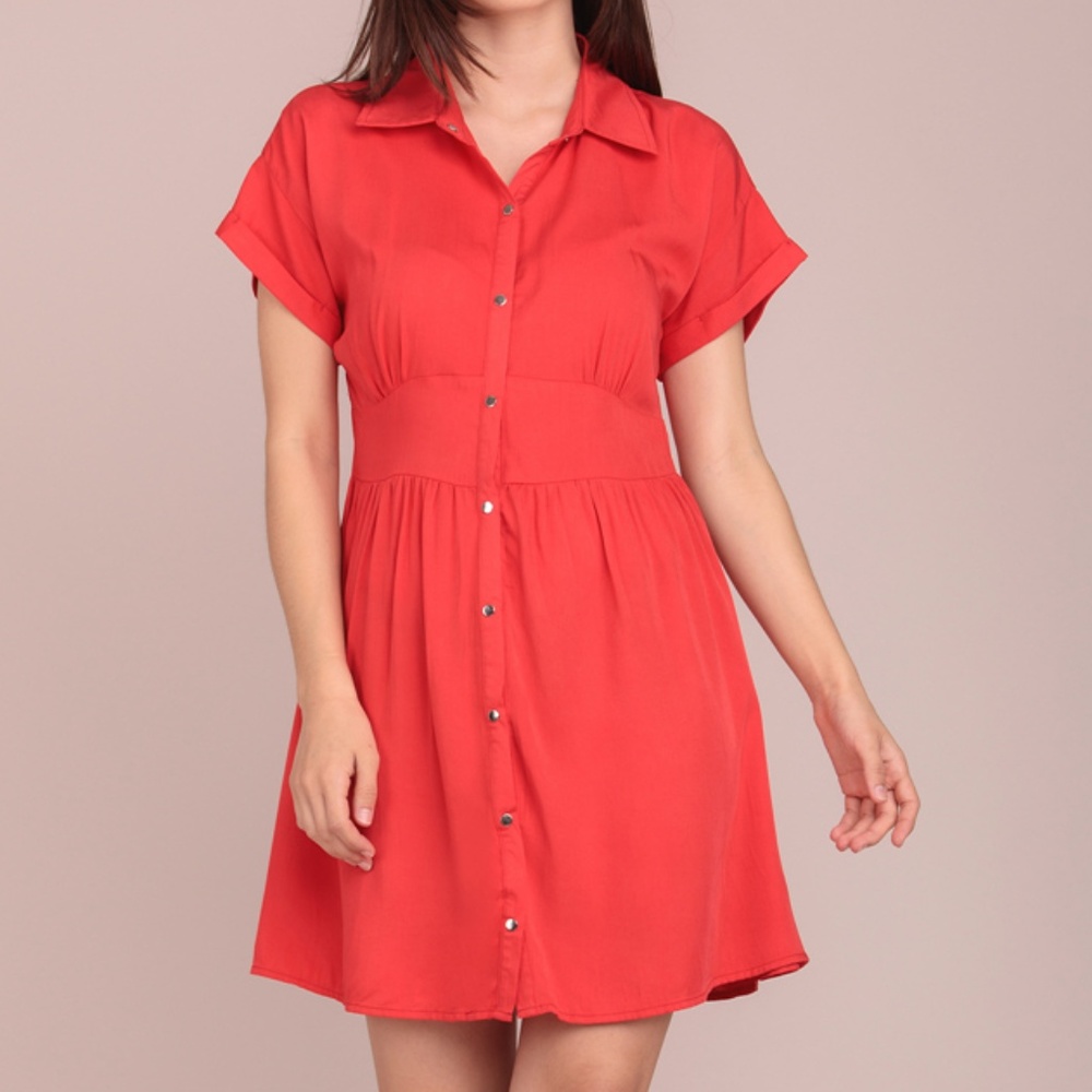 SHIRT MINI DRESS